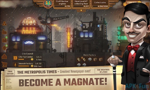 Metropolis Tycoon Screenshot Image