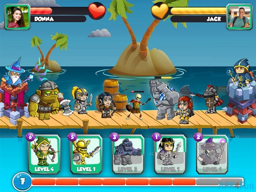 Mighty Heroes Battle Screenshot Image