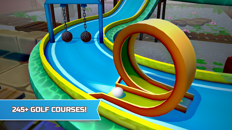 #1. Mini Golf 3D Multiplayer Rival (Android) By: Mobile Sports Time