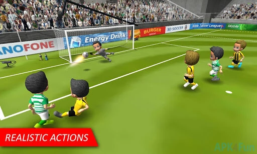 Mobile Soccer League Screenshot Image