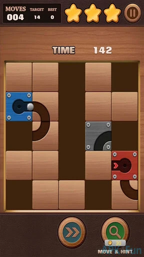 Moving Ball Puzzle Screenshot Image