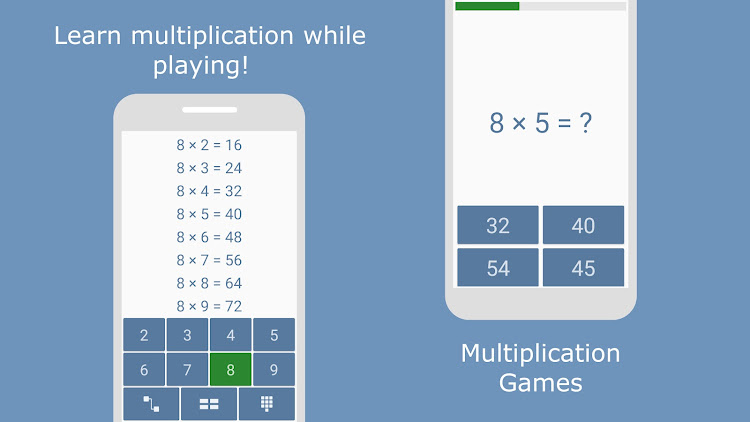 #6. Multiplication - Math Games (Android) By: Pavel Olegovich