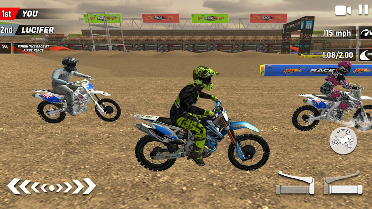 #1. Mx Dirt Bike - Motocross Games (Android) By: InfinityGames Studio