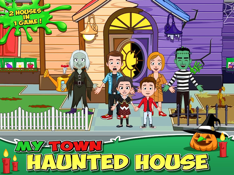 #1. My Town : Haunted House (Android) By: My Town Games Ltd