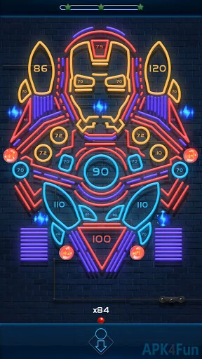 Neon n Balls Screenshot Image