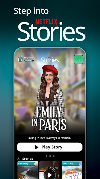 #1. Netflix Stories (Android) By: Netflix, Inc.