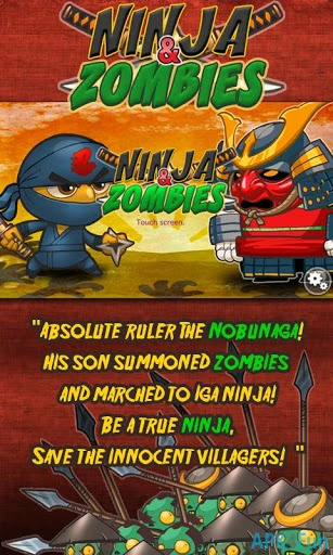 Ninja and Zombies Screenshot Image