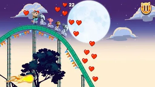 Nutty Fluffies Rollercoaster Screenshot Image