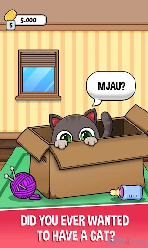 Oliver the Virtual Cat Screenshot Image