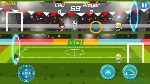 One Foot Soccer Screenshot Image