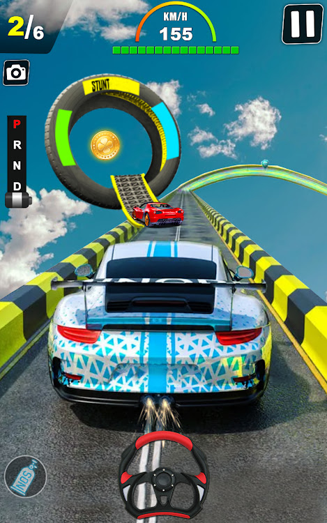 #1. One Hand Racing Master Game 3D (Android) By: TRY Games