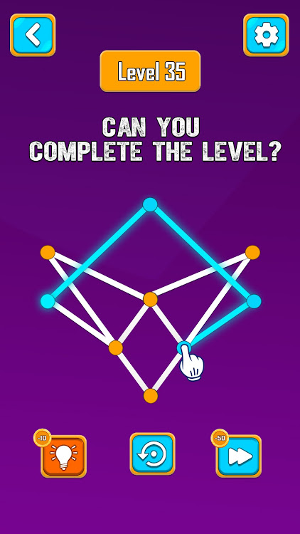 #1. One Line: Art Puzzle Games (Android) By: Tekyon