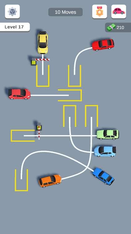 #1. Parking Order 3D: Move Car (Android) By: Wizigon