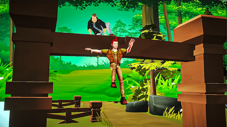 #1. Parkour Race: Jungle Runner 3D (Android) By: Virtua Play