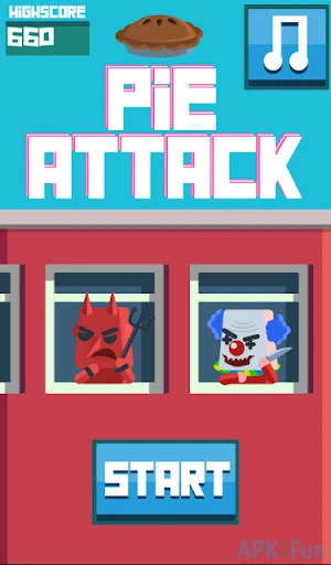 Pie Attack Screenshot Image