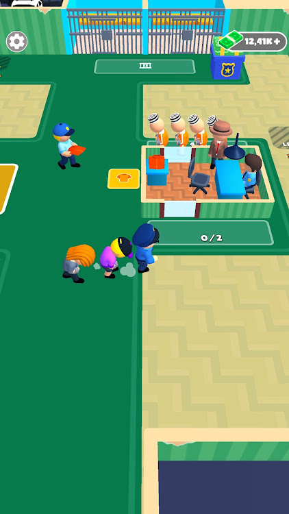 #1. Police Station Idle (Android) By: Sekgames