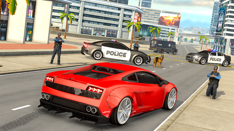 #1. Police car chase - escape (Android) By: Gamerzk