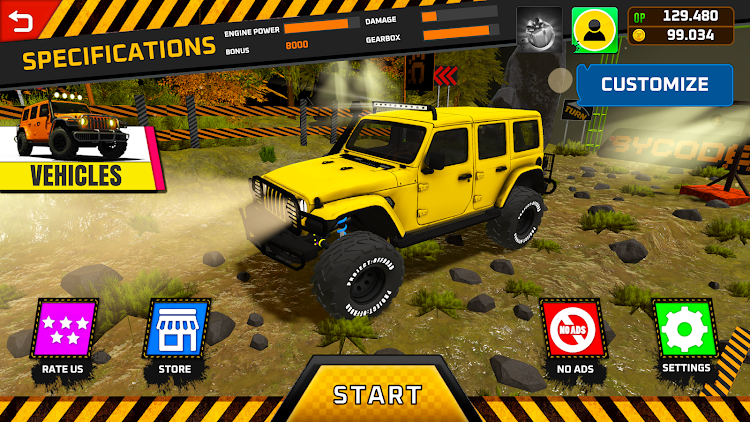 #1. Project Offroad 3 (Android) By: Bycodec Games