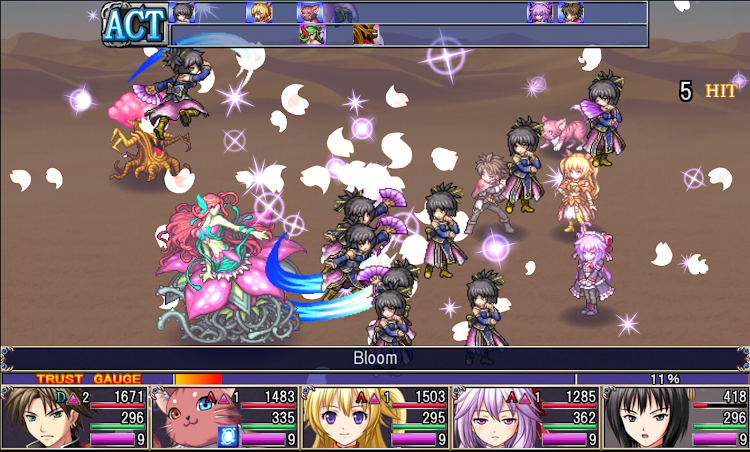 #5. RPG Asdivine Hearts (Android) By: KEMCO