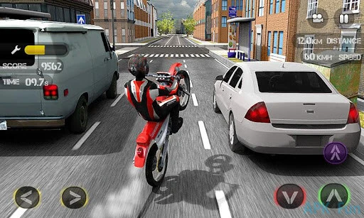 Race the Traffic Moto Screenshot Image