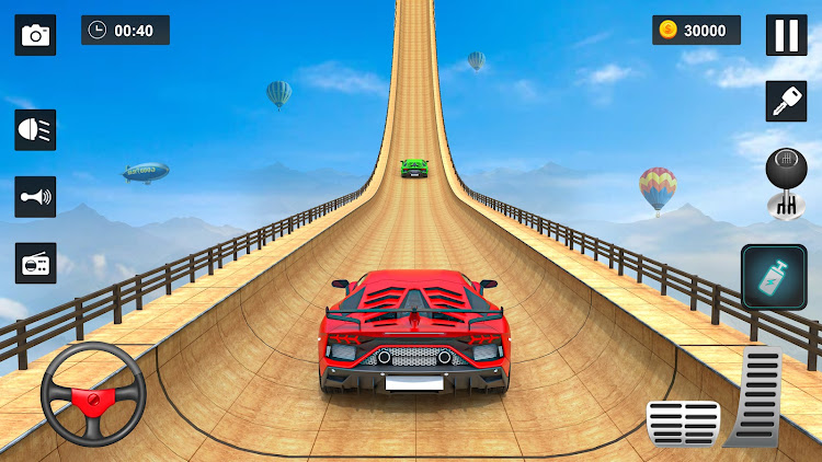 #1. Ramp Car Stunts - Car Games (Android) By: Games Wing