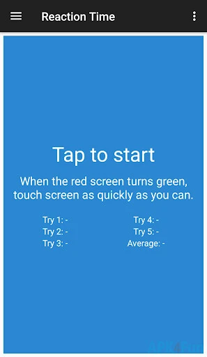 Reaction Time Screenshot Image
