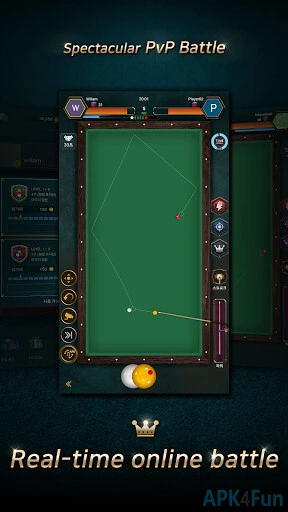 Real Billiards Battle Screenshot Image