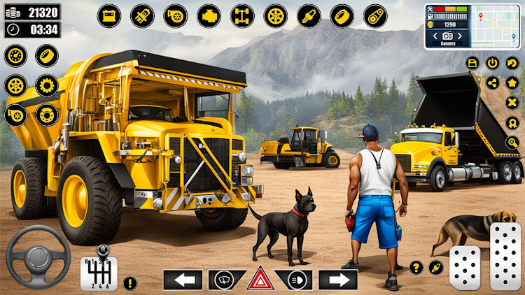 #1. Real Offroad Construction Game (Android) By: Game Pace