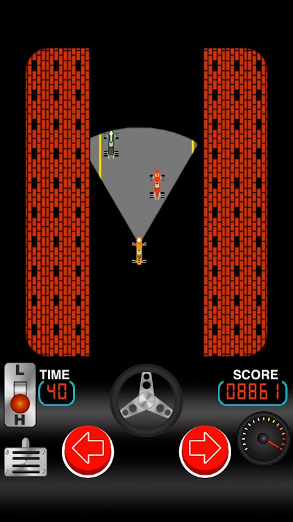 #1. Retro GP, arcade racing games (Android) By: Davihesoft