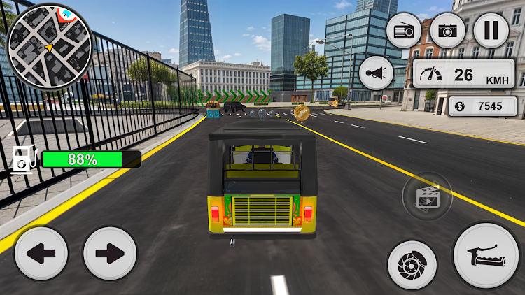 #1. Rickshaw Driver Tuk Tuk Game (Android) By: GameFit