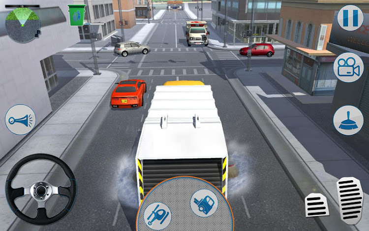 #1. Road Garbage Dump Truck Driver (Android) By: MobilMinds Apps