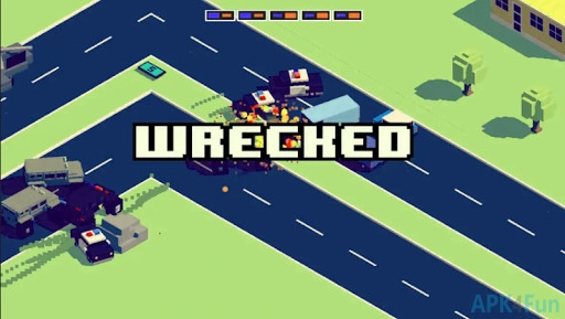 Road of Crossy - Car Chase Screenshot Image