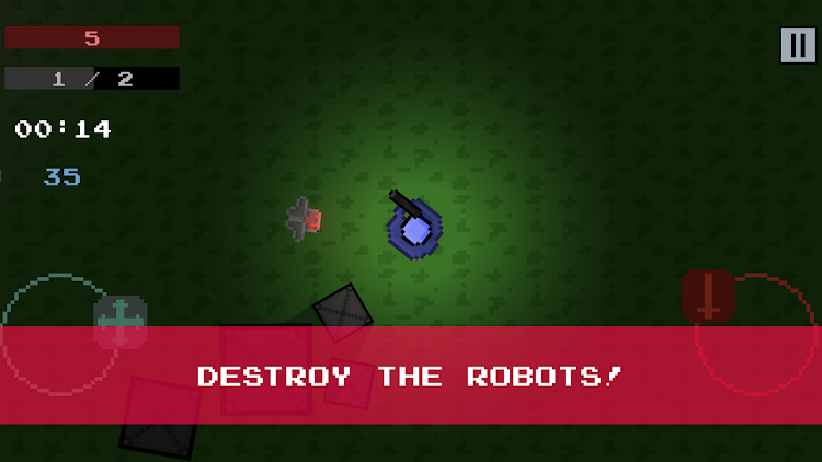 #1. Robotic Invasion (Android) By: jjewuz