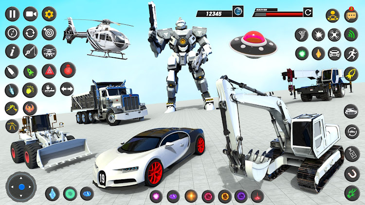 #1. Robots War– Car Transform Game (Android) By: Fast Games Studio Ltd.