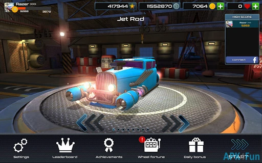 Rocket Carz Racing Screenshot Image