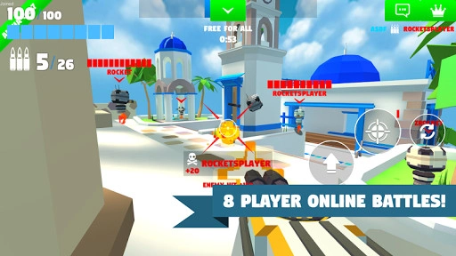 Rocket Shock 3D Screenshot Image