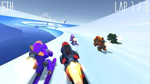 Rocket Ski Racing Screenshot Image