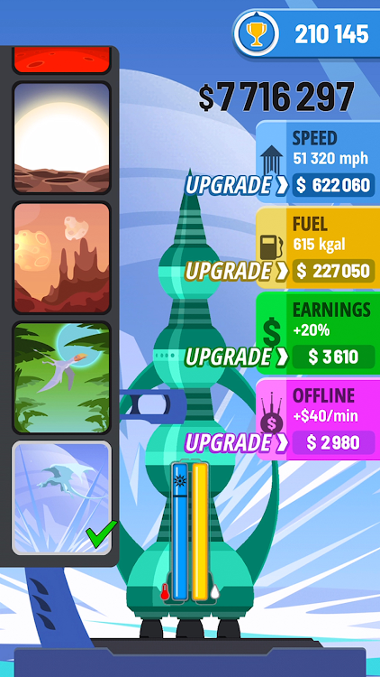 #1. Rocket Sky! (Android) By: Kwalee Ltd