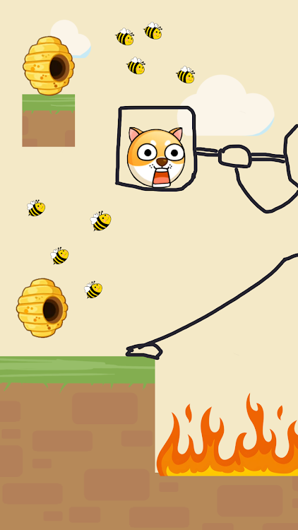 #1. Save the Dog - Bee BIocker (Android) By: xiuzhen