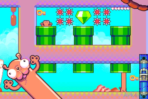 Silly Sausage in Meat Land Screenshot Image