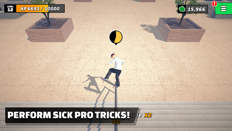 #1. Skate Life 3D (Android) By: Petty Vindictive