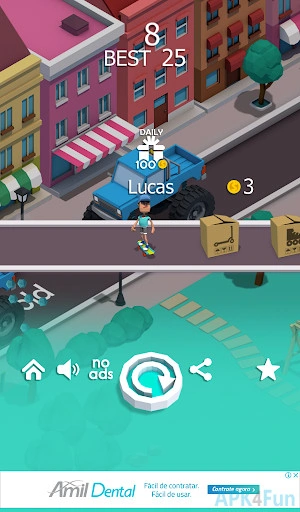 Skate Run Screenshot Image