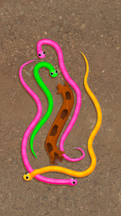 #1. Snake Knot: Sort Puzzle Game (Android) By: Freeplay Inc