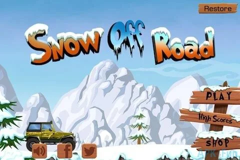 Snow Off Road Screenshot Image