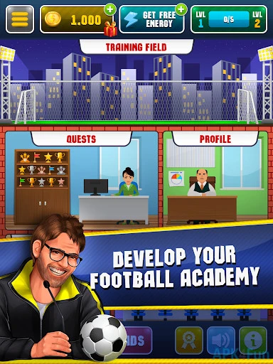 Soccer Academy Simulator Screenshot Image