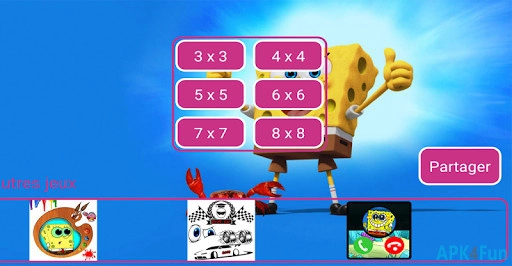 Spongebob Puzzle Screenshot Image