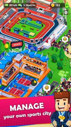 Sports City Tycoon Screenshot Image