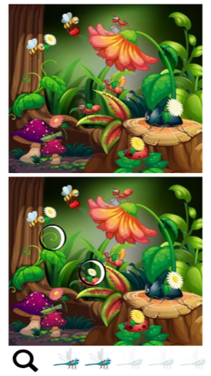 #1. Spot a Difference Bugs (Android) By: LynnRossMGC