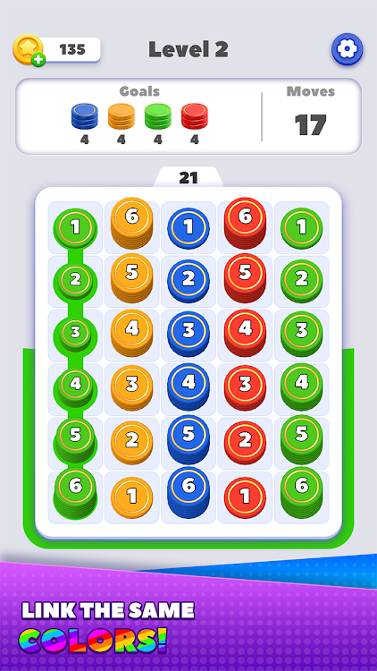 #1. Stack Coins (Android) By: Higgs Studio