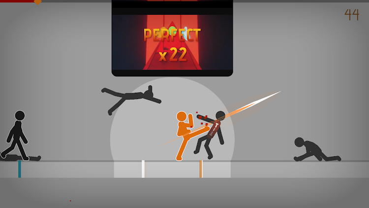 #1. Stick Tuber: Punch Fight Dance (Android) By: ZEZE Game